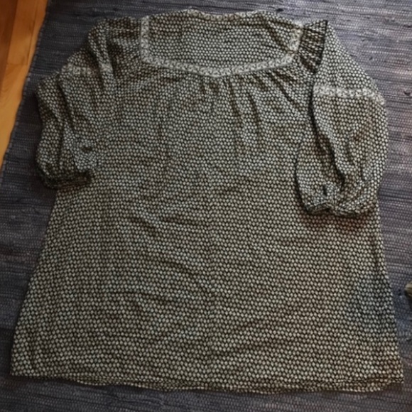 Old Navy Black and White Patterned Dress - Picture 8 of 9